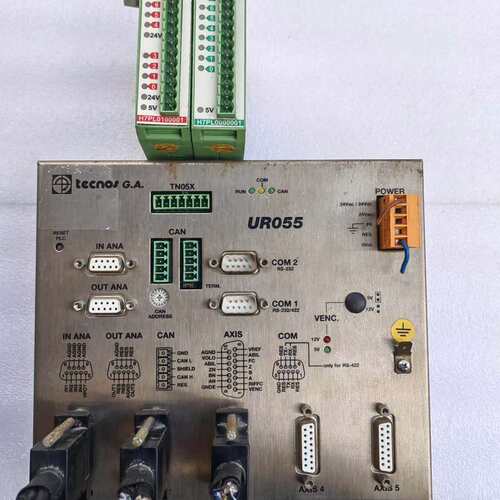 TECNOS G.A.银瑞UR055切割机控制器，H2U
