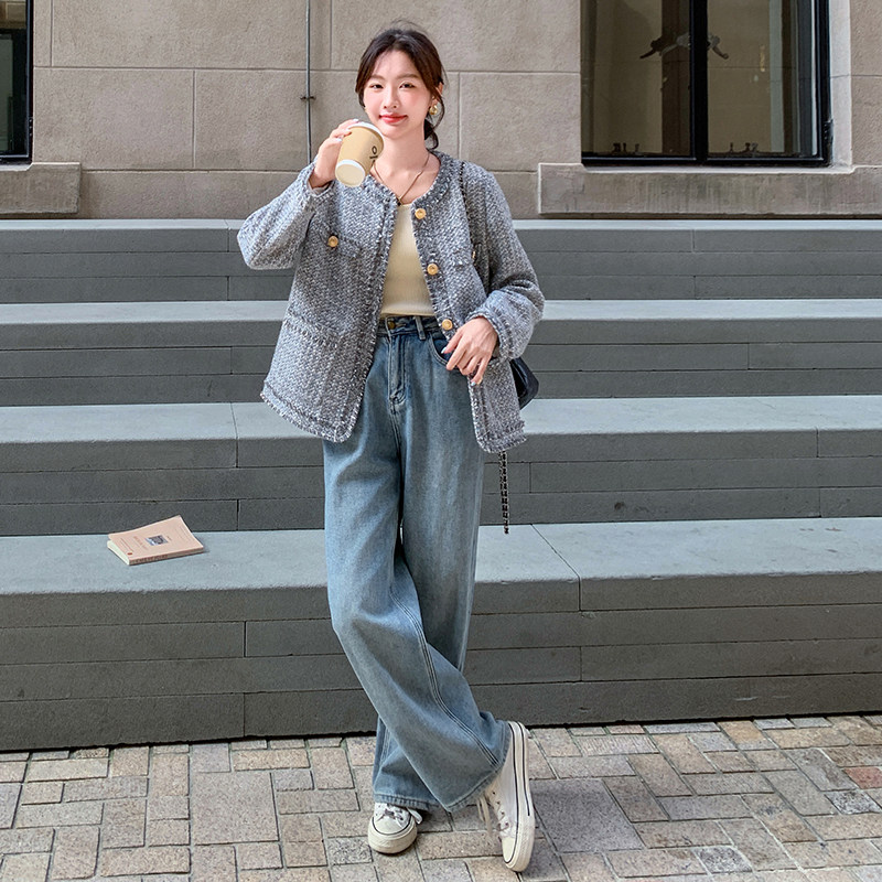 【现货】耶灰法式拉毛流苏小香风外套B208-8037-P130K178,女装短外套,浙宝208