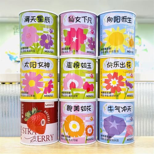 MINISO名创优品易拉罐盆栽种子
