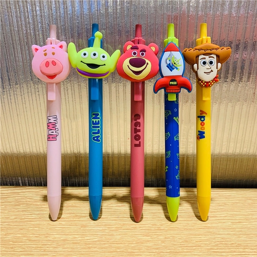 Miniso, клубника, пуля, черная ручка-роллер