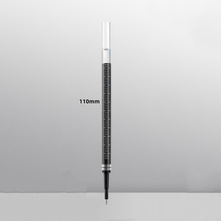 顺滑流畅子弹头st尖头按动中性笔替换芯笔芯黑色红色大容量非原装