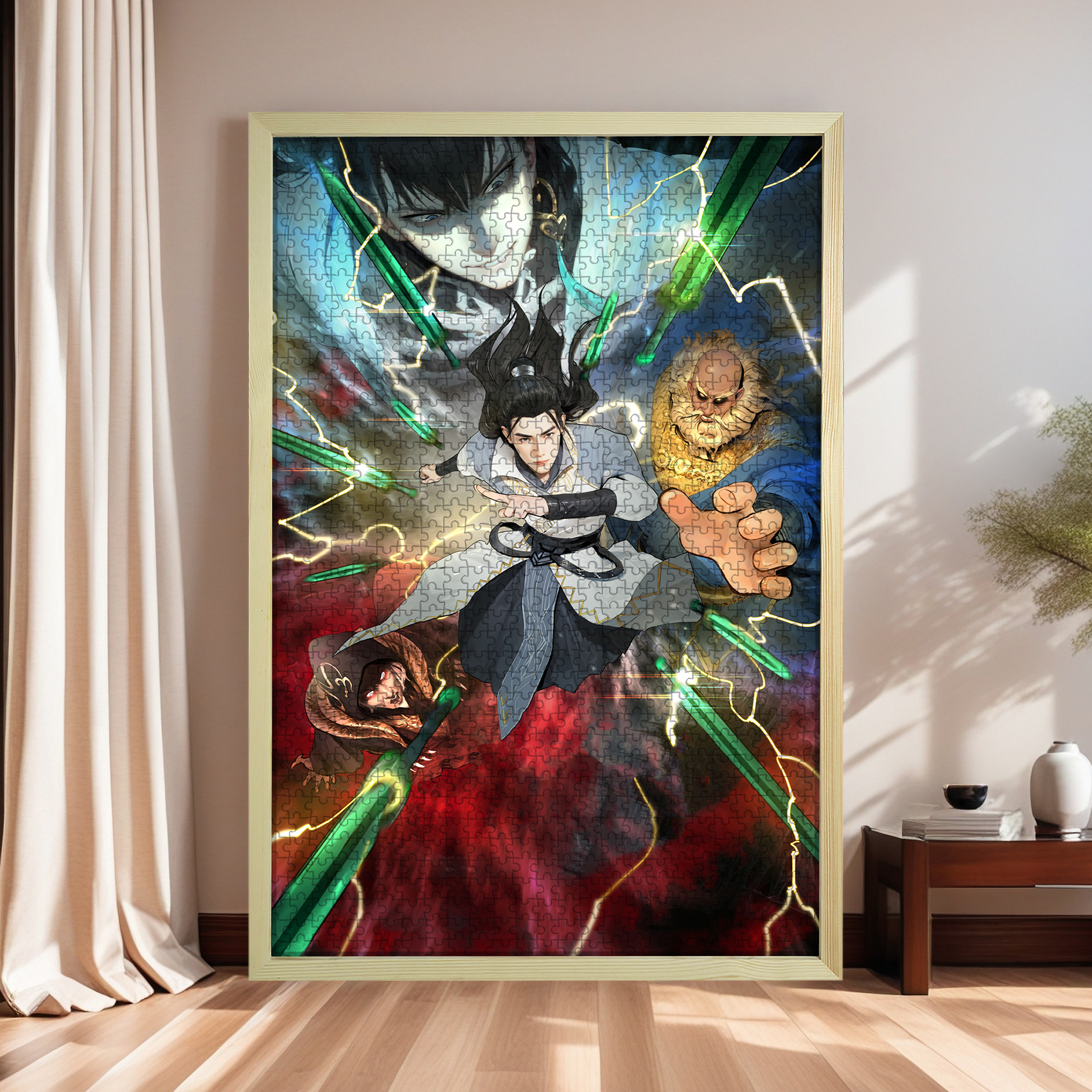 凡人修仙传木质拼图玩具