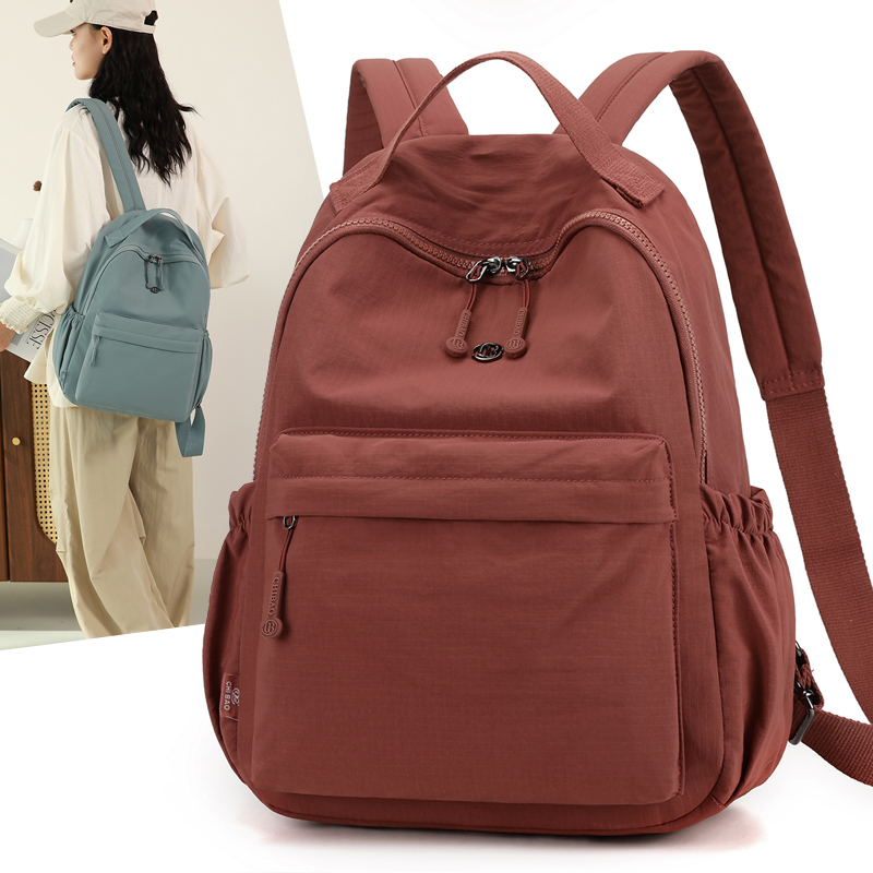 2025新款牛津布双肩包女士背包书包大容量轻便百搭时尚旅行包5914