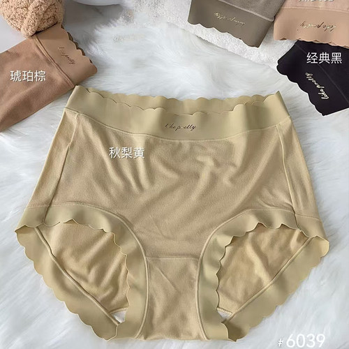 24秋每奈6039磨毛超细腻高弹舒适亲肤包臀内裤大版大码200斤女