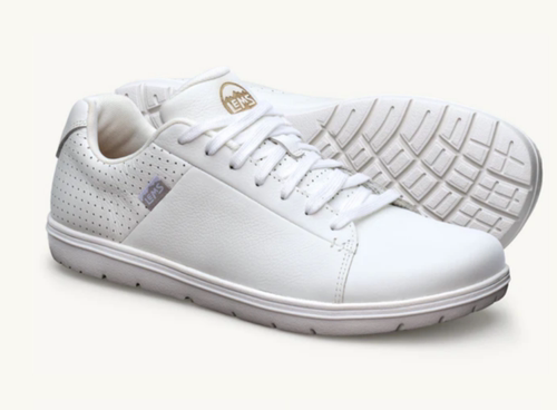 真品LEMS欧美男女同款真皮宽脚掌零落差赤足鞋轻便运动百搭休闲鞋