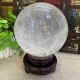 天然白色透明水晶球摆件七星阵天然白水晶球摆件居家圆球摆件