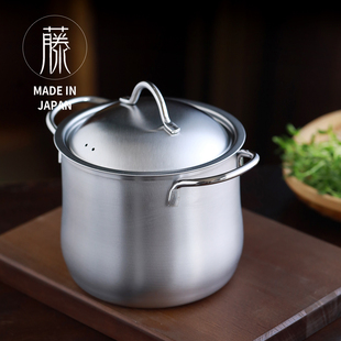 小而美。日本进口吉川小汤锅炖锅泡面锅咖喱锅家用煮锅明火电磁炉