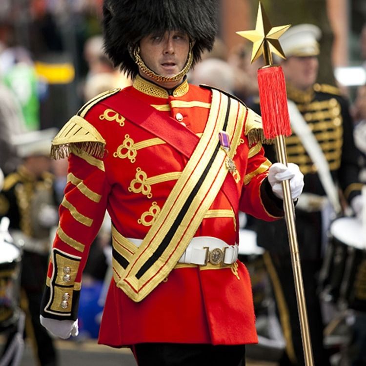 鼓号队指挥棒乐器学生成人指挥铃长90/120厘米不锈钢材质