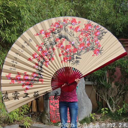 中国风仿古摄影装饰扇大挂扇