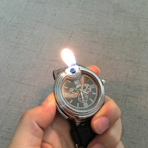 好玩的创意手表充气打火