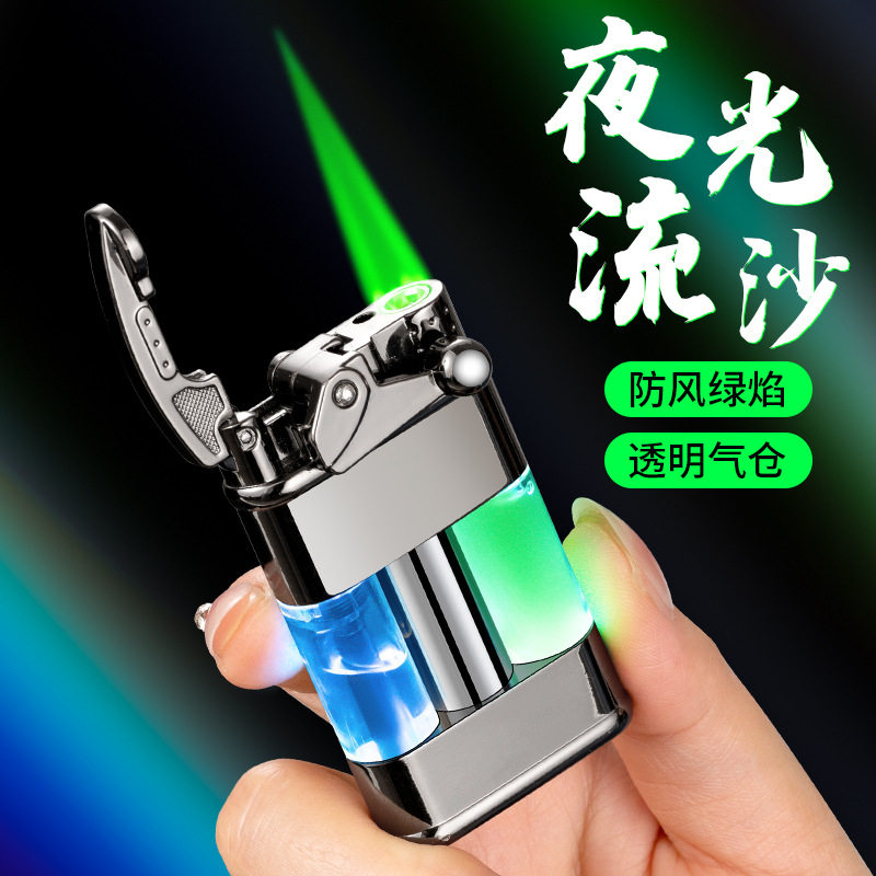 911夜光流沙摇臂带灯防风
