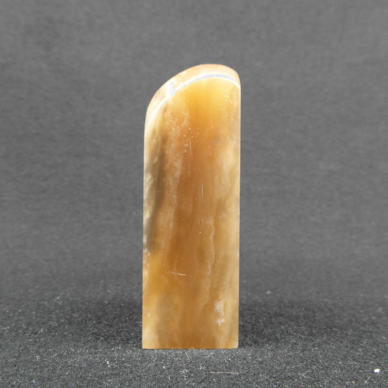 精品天然印石产地巴林石章料结晶云水冻石印章篆刻石料26*26*80mm
