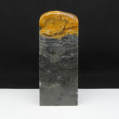 天然印石产地巴林石章料没有俏色福黄冻石印章篆刻石料