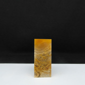 天然印石产地巴林石俏色冻石印章篆刻石料20 47mm