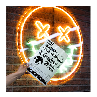 改装车logo整版不干胶透明个性