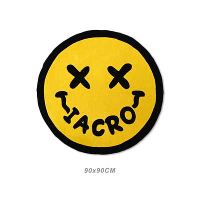 iacross21黄色百搭手工地毯