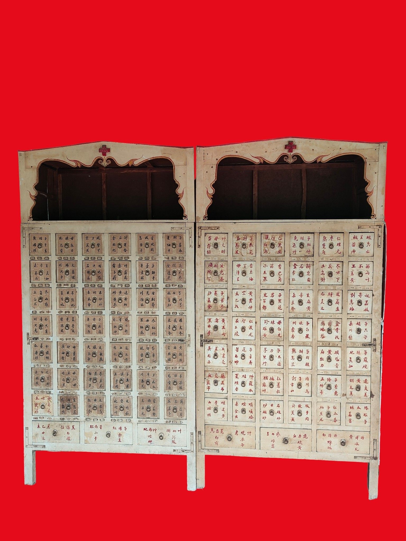 民俗老物件老式木制中药柜中医馆展示柜装饰摆件,家居饰品,木雕,淘宝优惠券,粉丝福利购,淘宝优惠卷