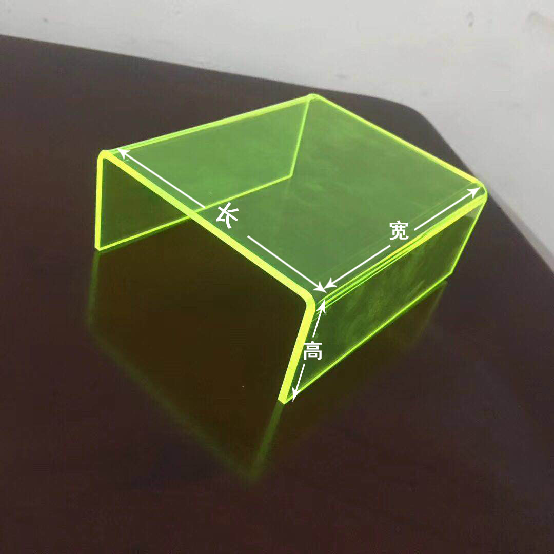 亚克力板热弯折弯加工有机玻璃板材UL形展示架机械防尘罩定做定制图片