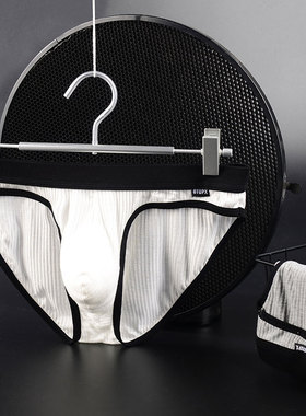 GTOPX MAN男士U凸单层运动薄款螺纹低腰性感内裤三角裤一件代发