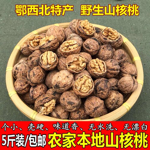 山核桃野生老品种湖北原味干核桃