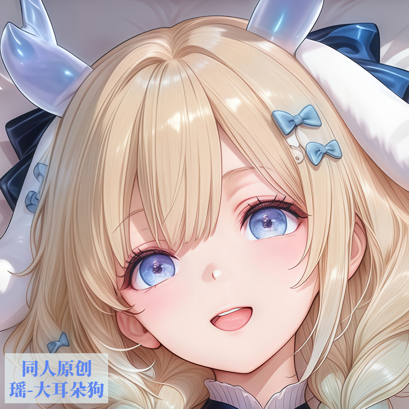 原创-等身抱枕芯套定制动漫二次元周边王者荣耀瑶大耳朵狗游戏