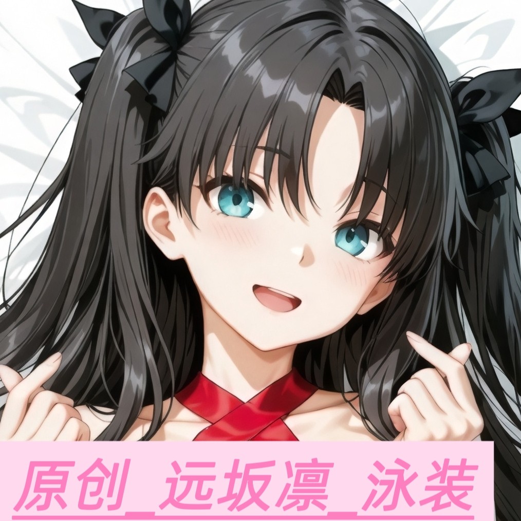 [萌萌哒原创]人形等人高等身抱枕FATE系列-远坂凛私人定制二次元
