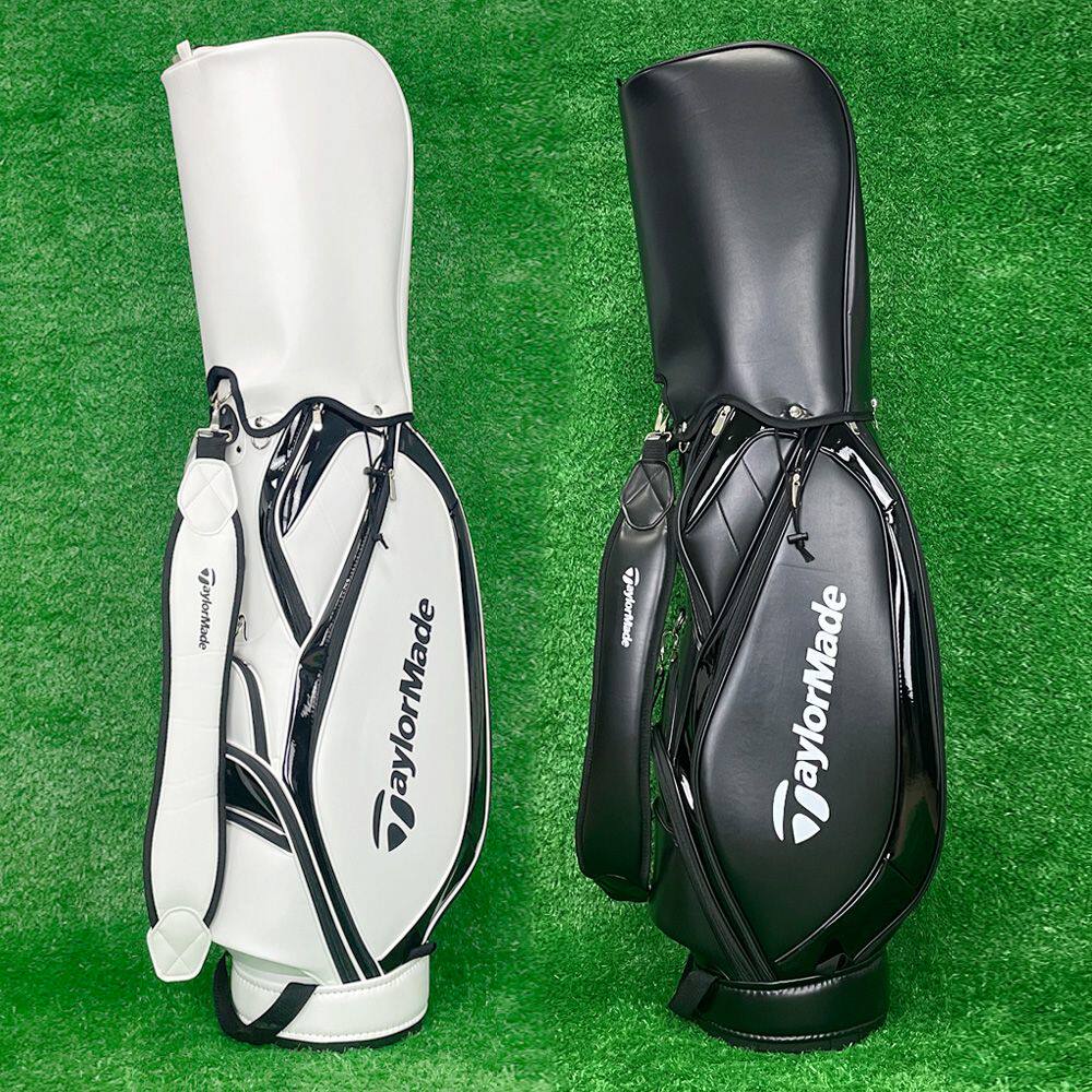高尔夫球包男女士标准球袋GOLF装备包杆包皮革球杆包超轻PU皮革料