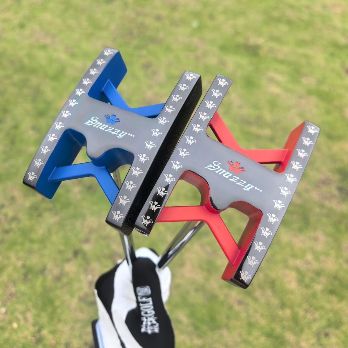 2025新款高尔夫球杆网红双面推杆零扭矩推杆golf 稳定推杆 左右手