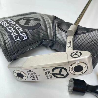 新款Scotty Cameron 高尔夫黑圈T推杆TOUR ONLY精 洗推杆