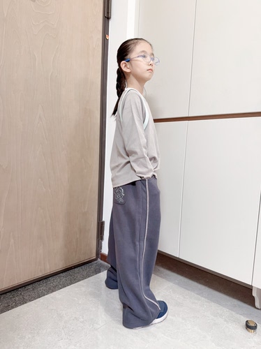 等花开女童空气棉运动卫裤 可收脚口 （妹妹130，可亲子）