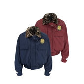 s45三防立领重磅美式 复古座山雕夹克加绒加厚豹纹棉服秋冬外套