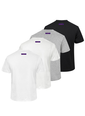 s45【口粮款】纯色基础正肩休闲百搭短袖t恤男女款