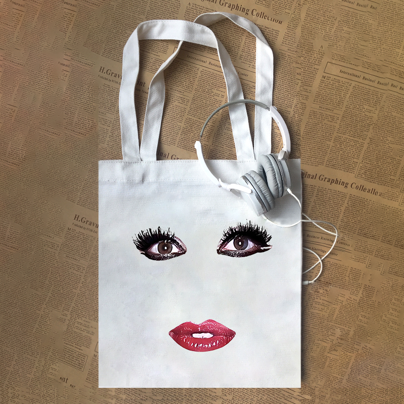 Lady gaga 表情头像鳖女士怎么艺术成这样衣服有问题帆布包,箱包皮具/热销女包/男包,时尚帆布包,淘宝优惠券,粉丝福利购,淘宝优惠卷