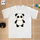相反 圆领t恤衣 男女童棉短袖 你和我日漫二次元 熊猫可爱周边同款