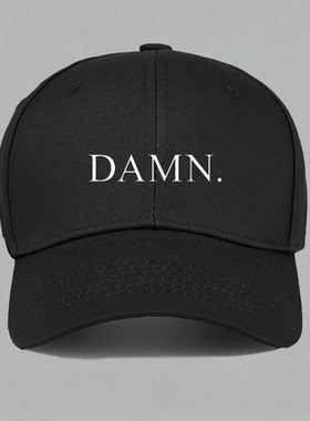 Kendrick Lamar肯德里克拉马尔damn嘻哈说唱同款棒球鸭舌帽子水洗