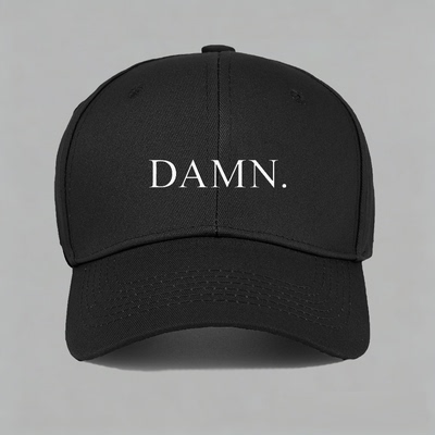 Kendrick Lamar肯德里克拉马尔damn嘻哈说唱同款棒球鸭舌帽子水洗