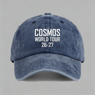 COSMOS权志龙GD演唱会20周年同款印花棒球帽鸭舌帽子