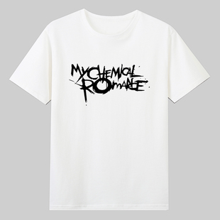 My Chemical Romance我的化学浪漫摇滚乐队短袖T恤MCR半袖男