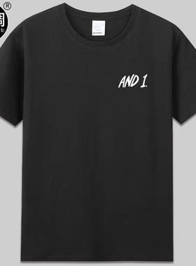and1钱德勒chandler老友记同款美剧Friends短袖棉字母印花t恤衣服