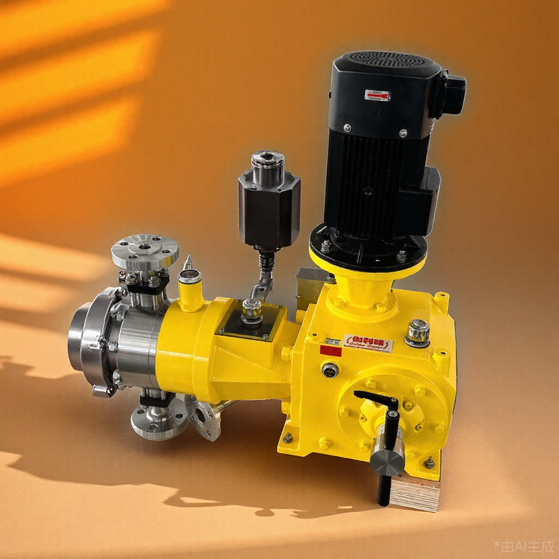 全自动加药泵宁夏计量泵液压双隔膜报警计量泵粉末计量泵