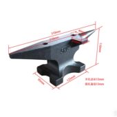 5KG杰斯恩淬火硬度高特殊钢砧工艺品手工具打铁敲打垫砧