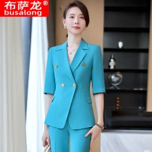 职业西装套装女2024春夏新款小个子通勤女装正装高级感面试工作服