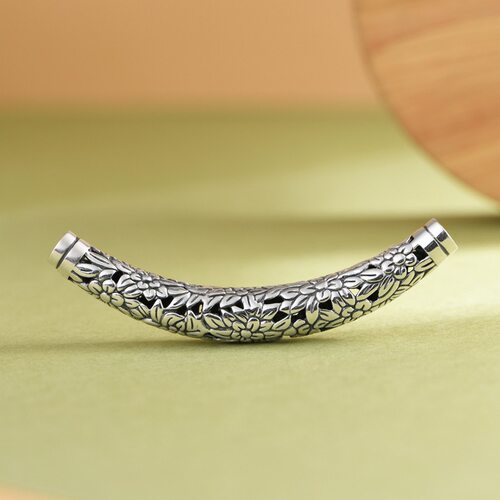 复古镂空女款小众设计时尚银吊坠