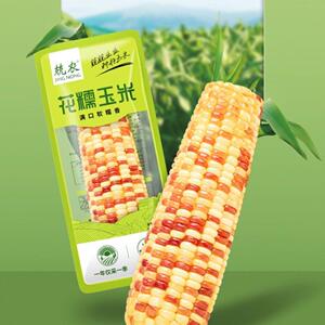 兢农东北黑龙江花糯玉米200g白糯黄糯黑糯玉米甜糯粘玉米早餐代餐