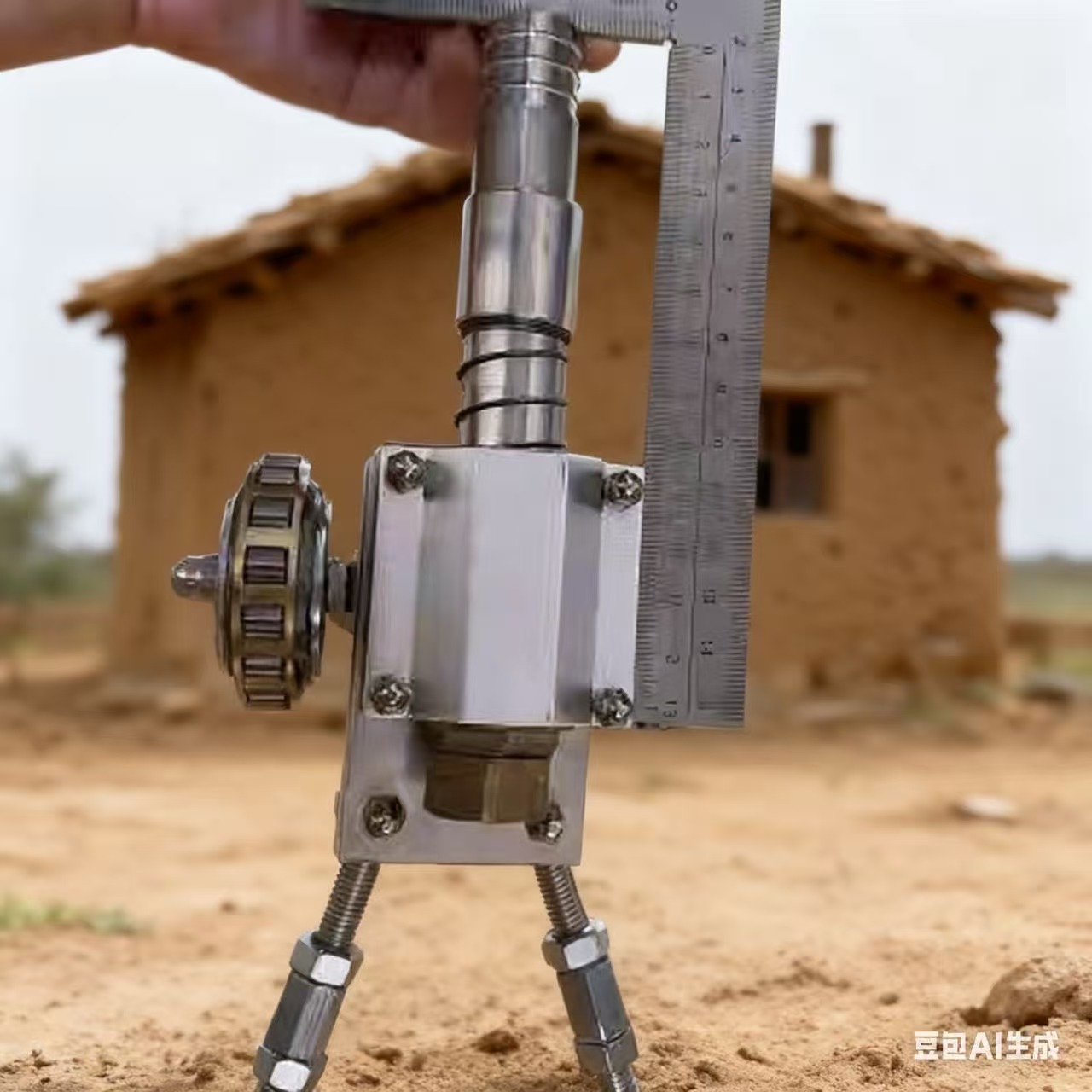 合金迫击炮意大利炮大炮模型摆件无焊接拼装放鞭炮网红过年小钢炮