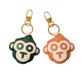 素邦吉祥物猴子头钥匙扣金属挂件包配饰皮具链车钥匙两色可选