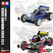 T2底盘阿凡达18014黑色透明车壳95501 田宫四驱车限量版 原装 正品