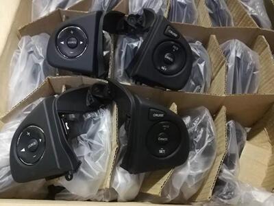 适用本田XRV赛雅型格阁思域CRV缤智凌派方向盘音控定速巡航按键钮