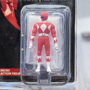 有货 孩子宝 超能战士 微缩 3厘米 恐龙战队手办 红战士 正版