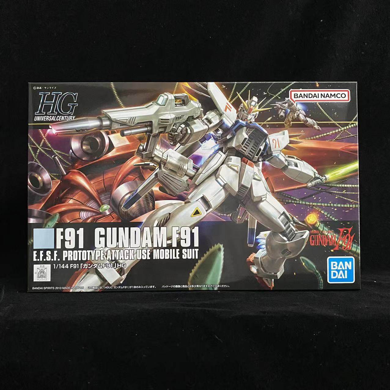 万代 hg hguc 167 1/144 f91 高达 白色 gundam 拼装 模型现货